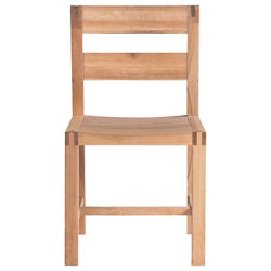 Hudson Living Kielder Dining Chairs, Set of 2, Oak